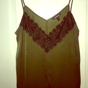 Lace-trimmed Cami